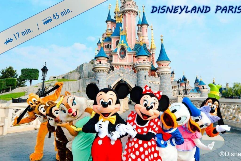 Pause Entre Deux Meaux ► Proche Disneyland Paris ► Wifi ► Netflix ► 24/24H Penchard Eksteriør bilde